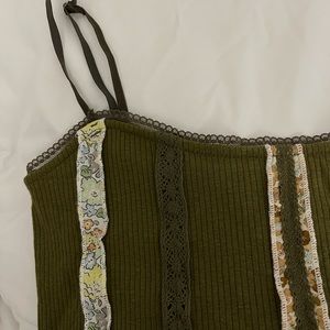 Urban Outfitters Bodycon Vintage Green Mini dress